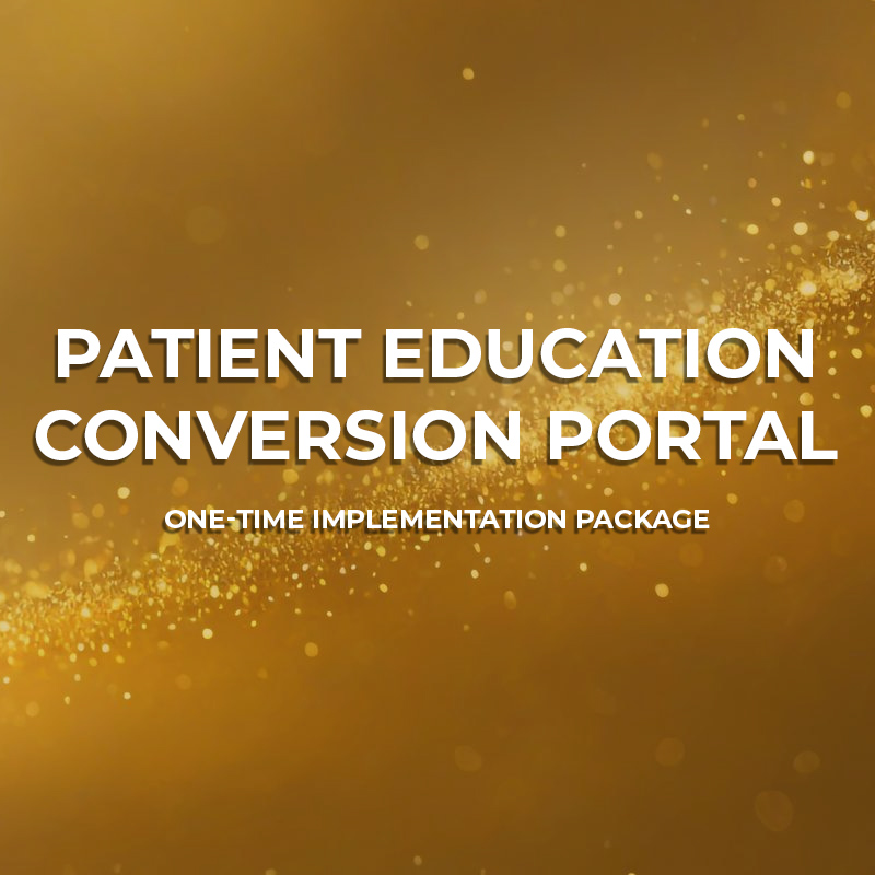 patient education – one time